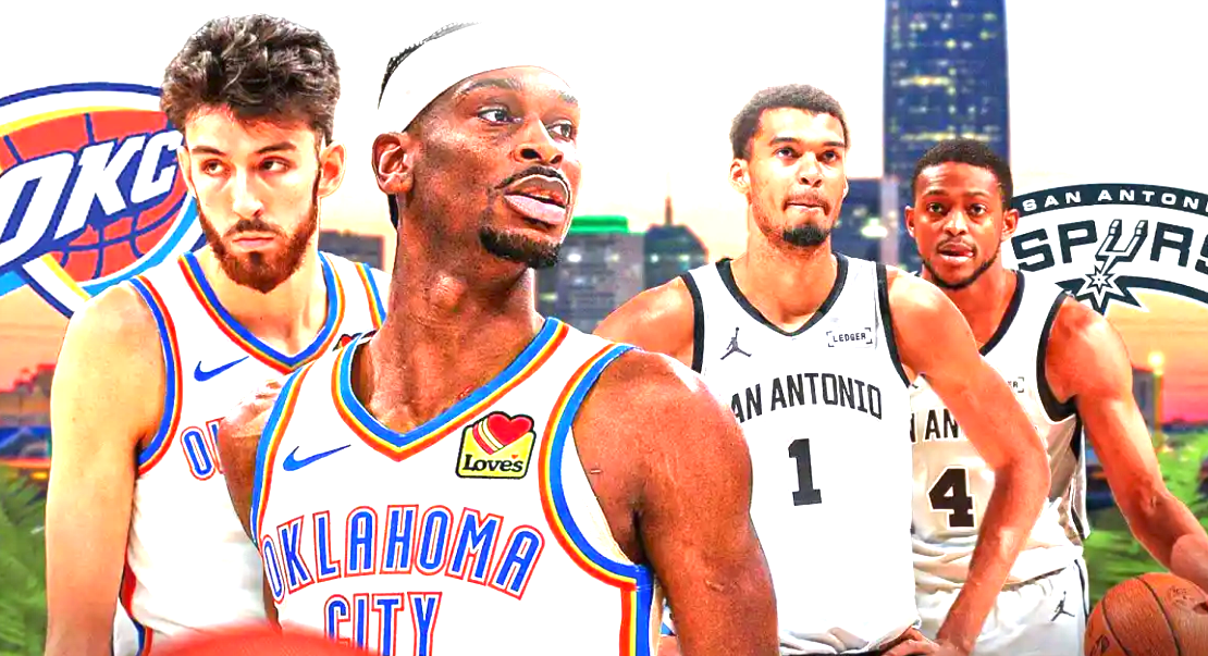 亚历山大34+，NBA63年来首人，雷霆复仇马刺！文班历史第4快纪录